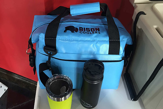 Bison bags and cups for sale